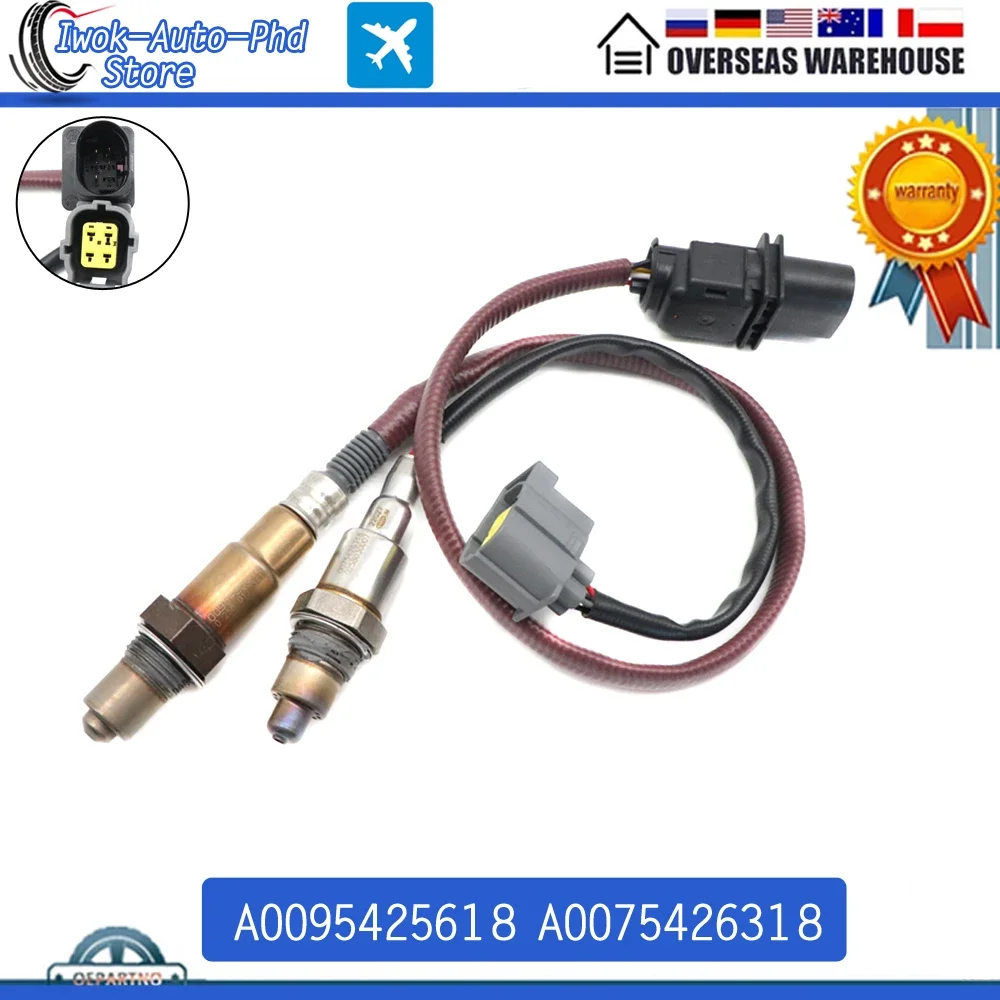 

A0095425618 A0075426318 Car Air Fuel Ratio Lambda Oxygen Sensor for Mercedes CLA45 AMG 2014 2015 2016 2017 2018 2019