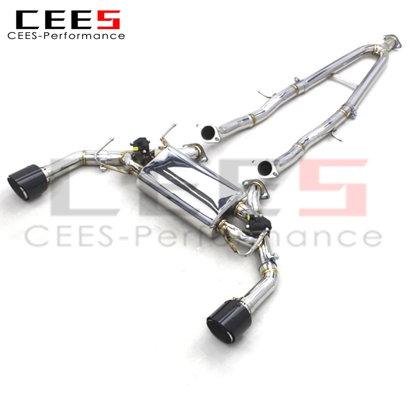 Custom Catback Exhaust For Infiniti FX35 3.7 2010-2013 Exhaust valve control  Exhaust System