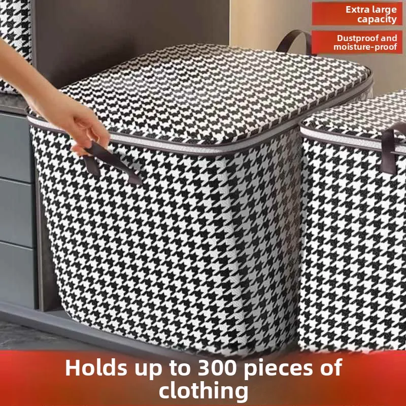 Large Capacity Moving And Storage Bag for Clothes And Quilts Dustproof And Moistureproof Home Organization Packing Bag
