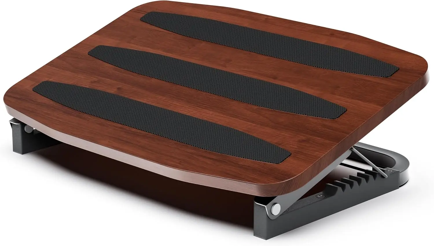 

Adjustable Foot Rest for Under Desk at Work - Ergonomic Foot Rest Under Desk Foot Stool - 7 Adjustable Angles Wood Under Desk