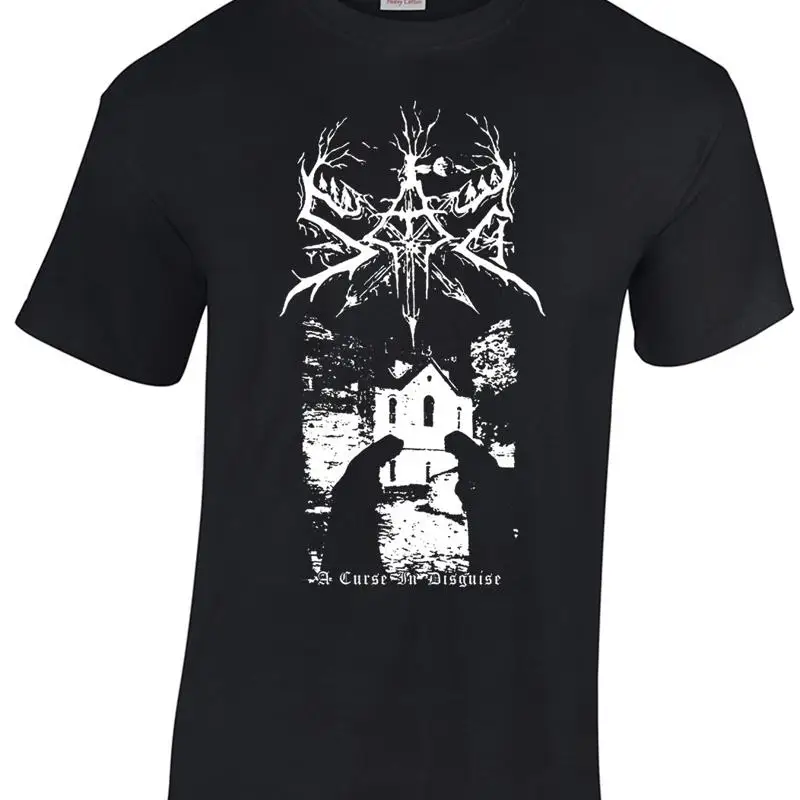 SAD A Curse In Disguise T-shirt judas iscariot dodsferd black circle nostalgie
