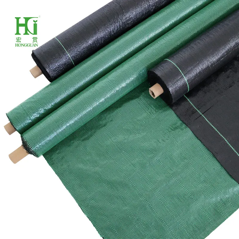 2025年ヘビーデューティー除草PP/PE生地グランドカバーランドスケープブロックバリアコントロールマット（農業用/園芸用）