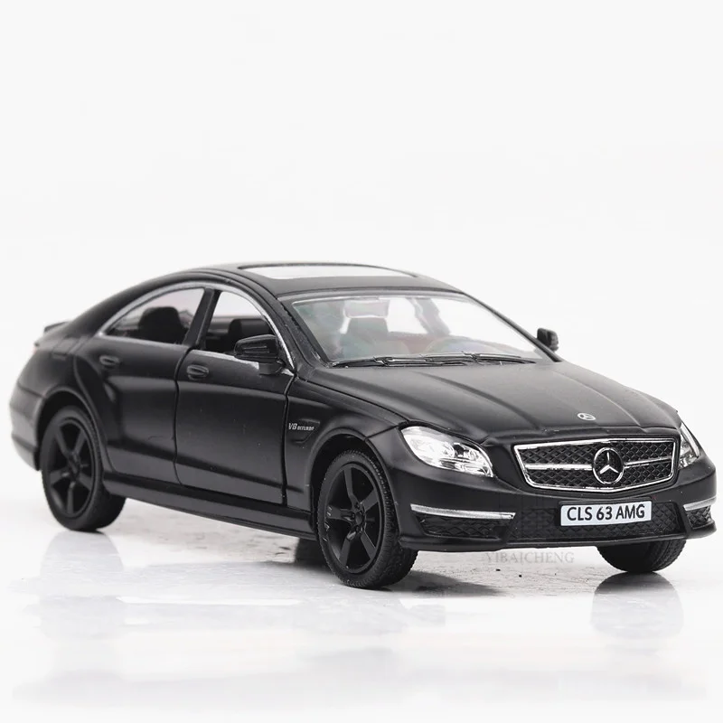 1:36 CLS 63 AMG Gießt Druck Legierung Auto Modell Spielzeug Fahrzeuge Klassische Sport Auto Pull Zurück Sammlung Auto Spielzeug Für Kinder kinder Geschenke