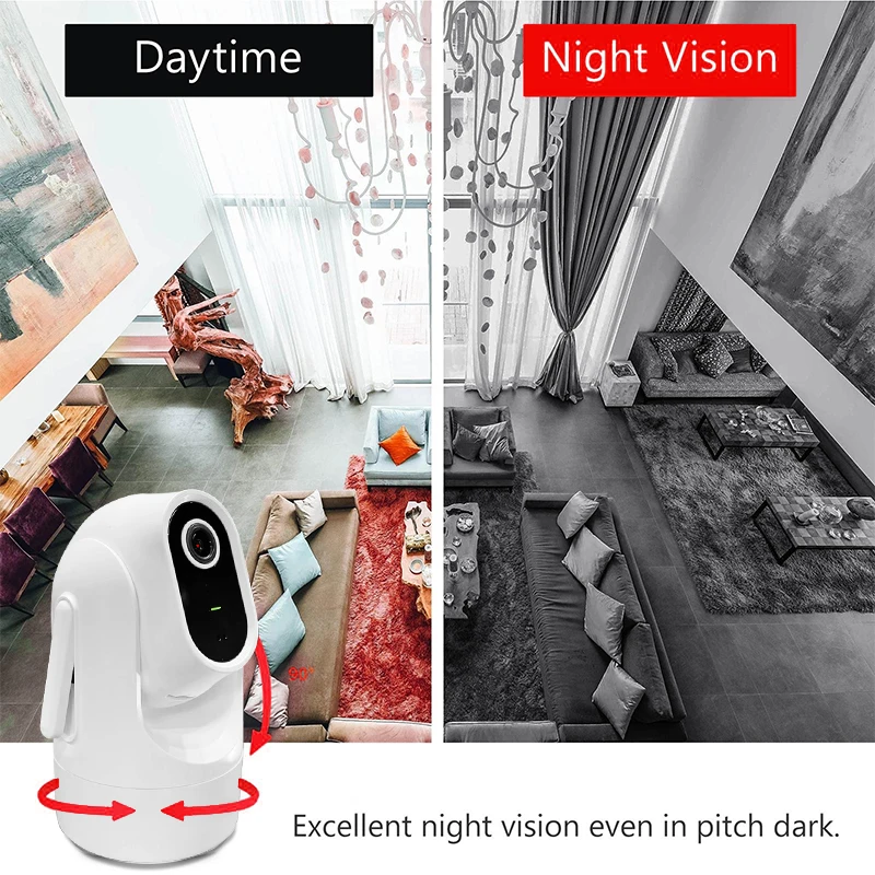 Dahua 4MP Indoor WiFi Camera Smart Home Auto Tracking 360° PT Security CCTV One-click Privacy Mode Human Detection Two-way Talk