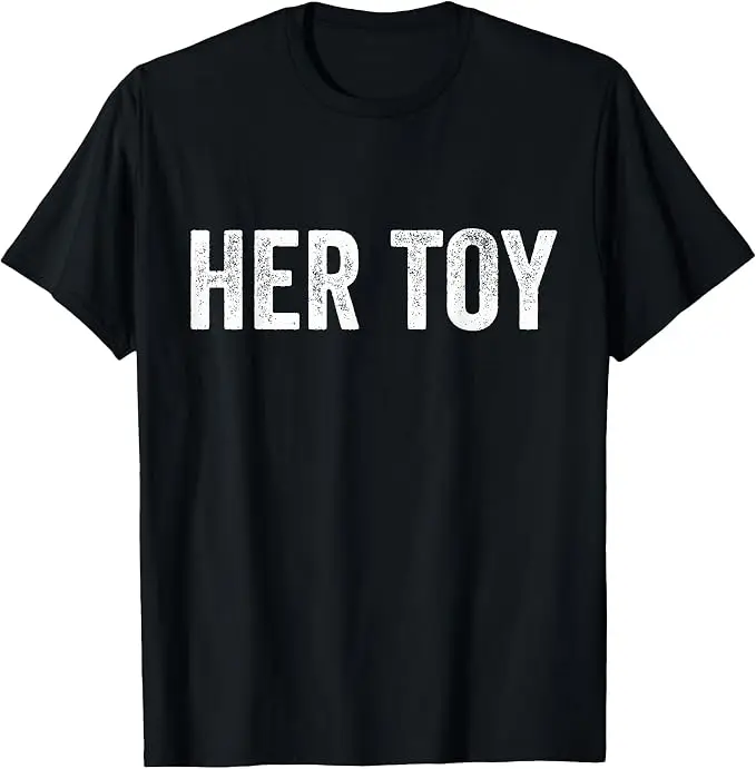 Her Toy Lustiges BDSM FemDom Munch T-Shirt, Submissive T-Shirt, Y2k Persönlichkeit, Munch- oder Kink-Party-Bekleidung, Witziges Sarkastisches Spruch-T-Shirt – Detail 12