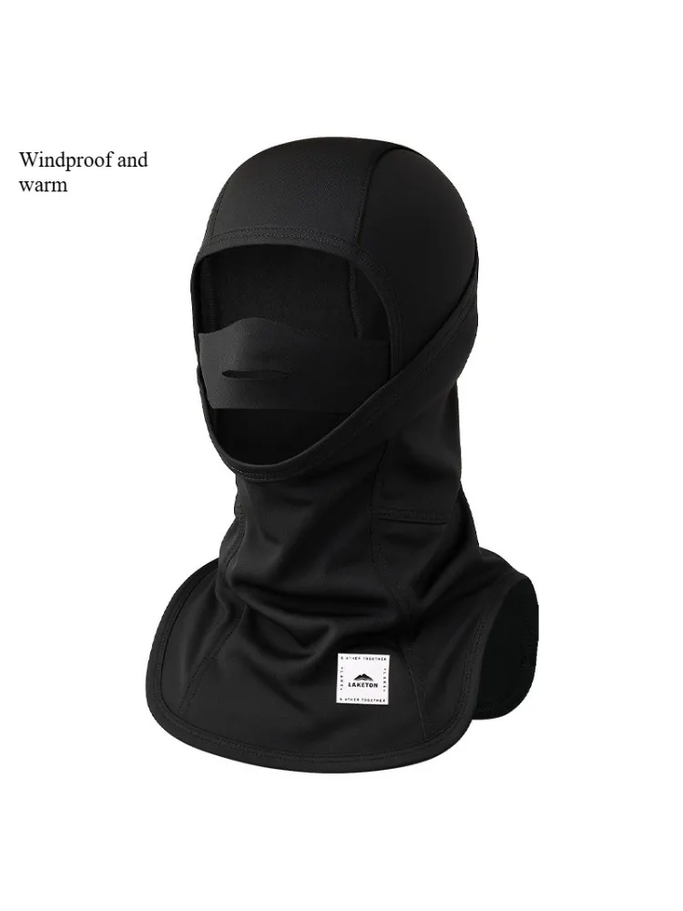AliExpress NONE Ski Headgear Windproof Scarf Winter Outdoor Riding Cold Mask Full Face Thickened Warm Exposed Nose Design Neck Protection