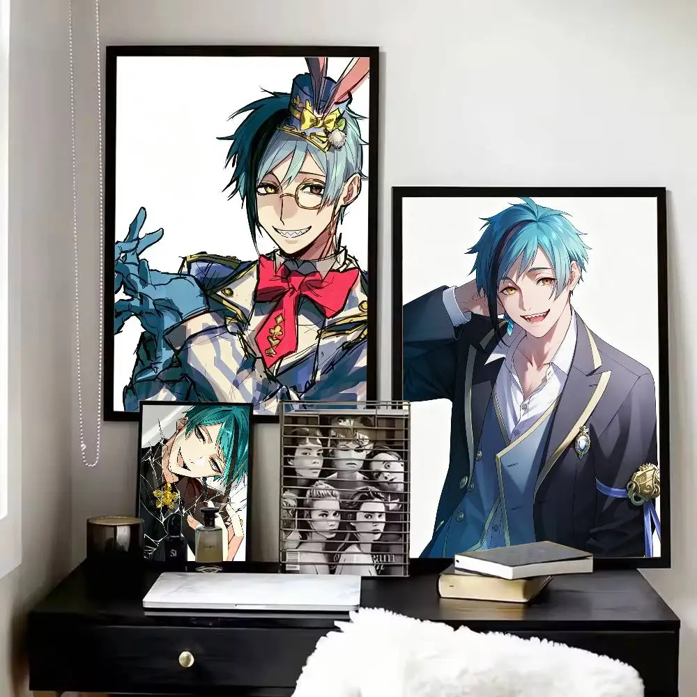 Cute Twist Wonderland Floyd Leech Poster Versatile HD Waterproof Wall Art Self-Adhesive Decor for Any Space Ideal Gift