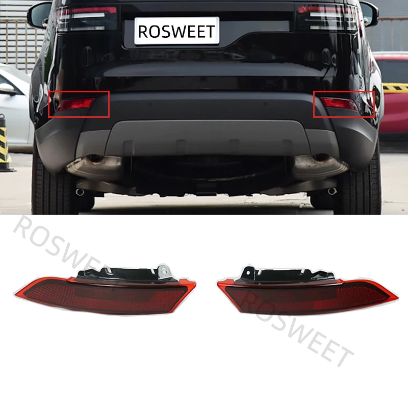 

Car Rear Reflector For Land Rover Discovery 5 L462 LR082083 LR082084 Tail Bumper Lamp Light