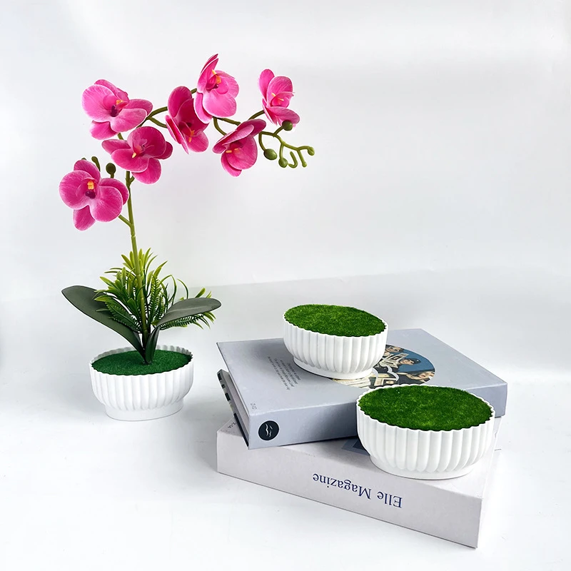 Simulated Flowerpot Corrosion-Resistant Injection Molding Process, Hotel Shopping Mall, Home Gardening Decoration, Office Flower
