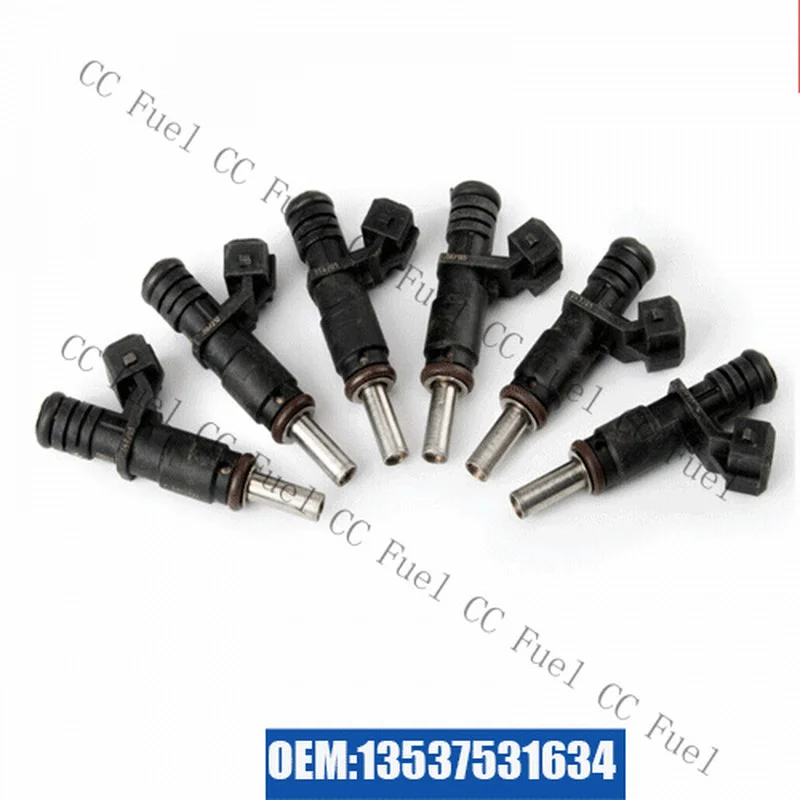 C+ 6X Fuel Injectors For BMW 125I 128I 323I 325I 325XI 328I 328XI 330CI 330XI 330I