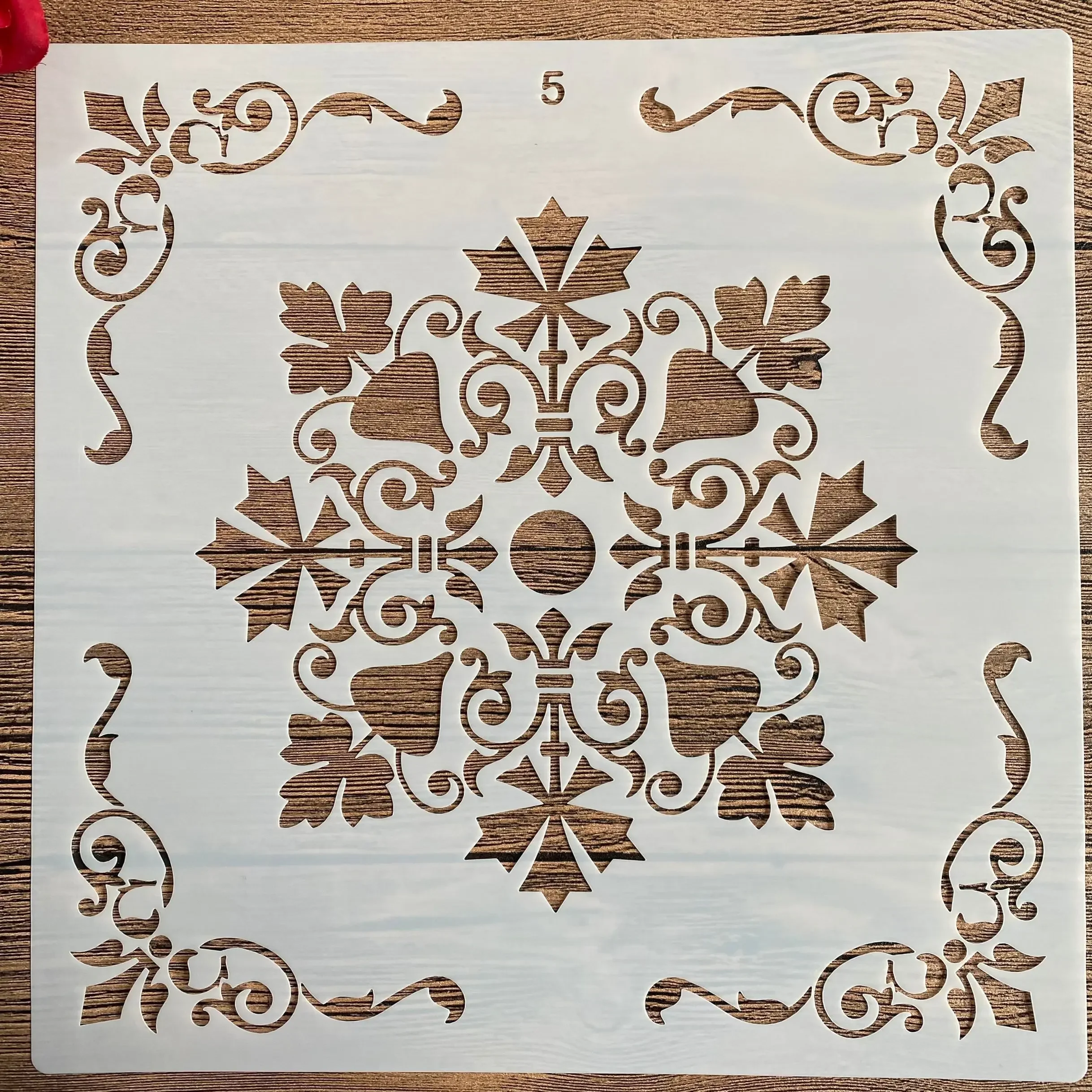 

30 * 30cm size diy mold for painting stencils stamped photo album embossed paper card on wood, fabric,wall mandala stencils