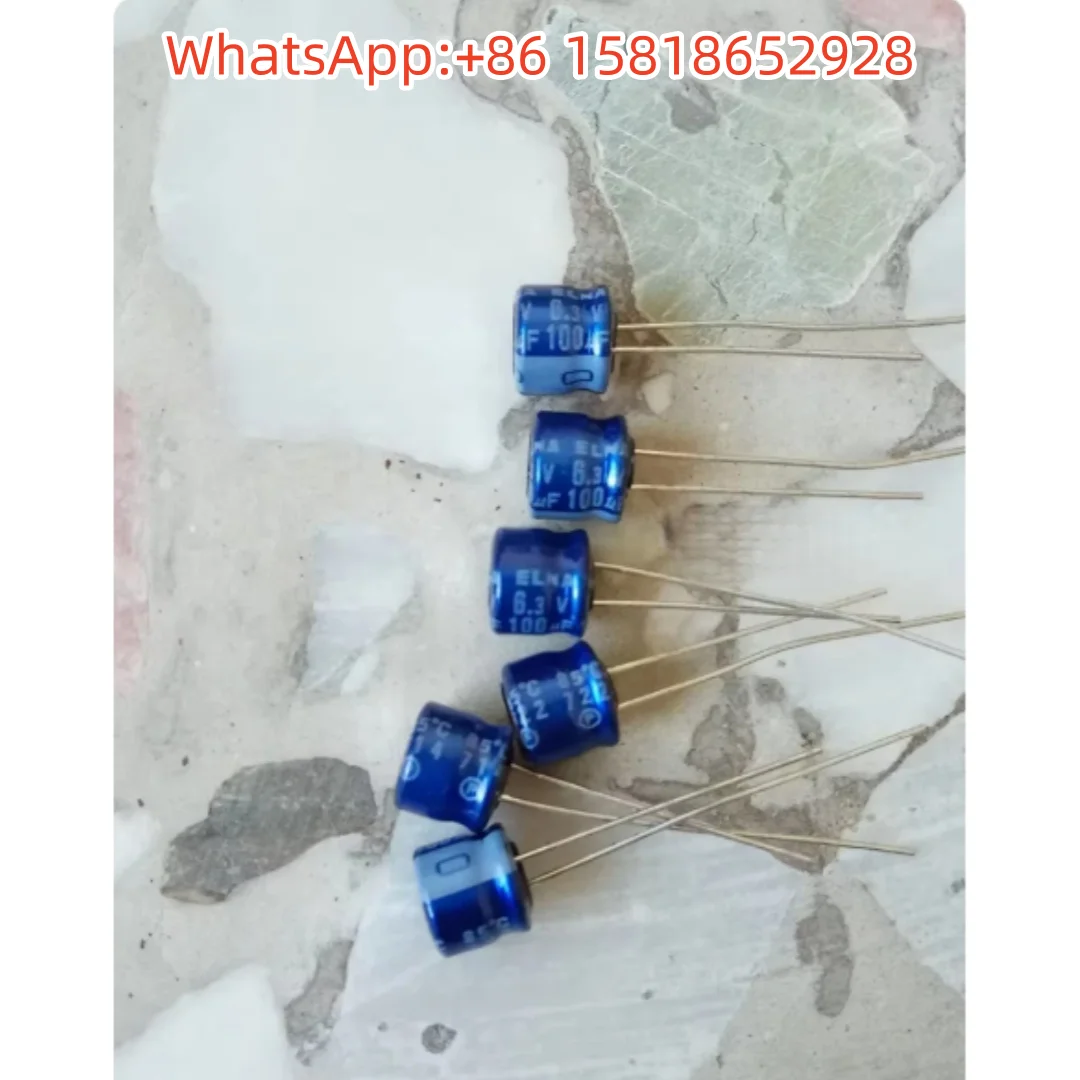 50pcs 6.3V100UF 6X5mm Japan Imported Audio Electrolytic Capacitor