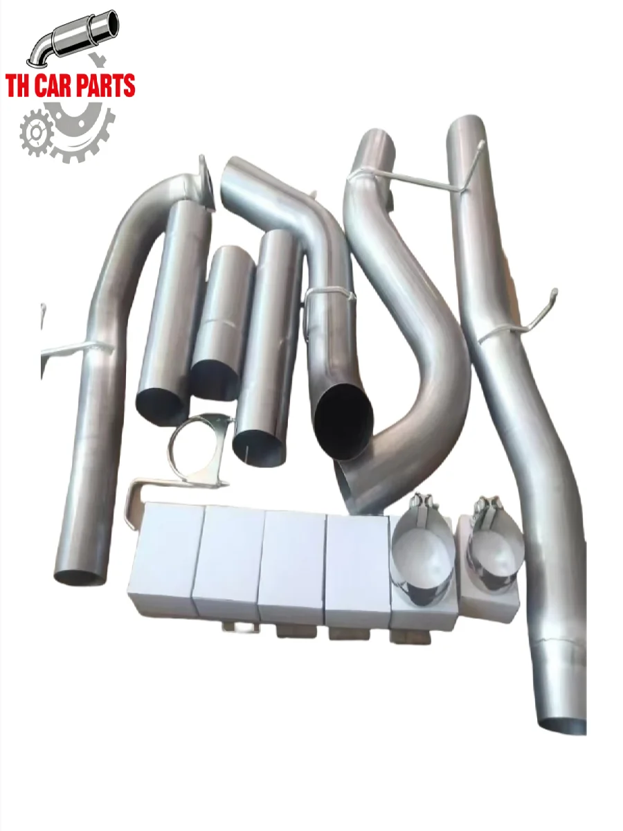 

5-дюймовая труба DPF для L5P 6.6 Duramax 2017-2019 годов, труба DPF для дизельных двигателей Chevy GMC L5P 6.6 Duramax EGR