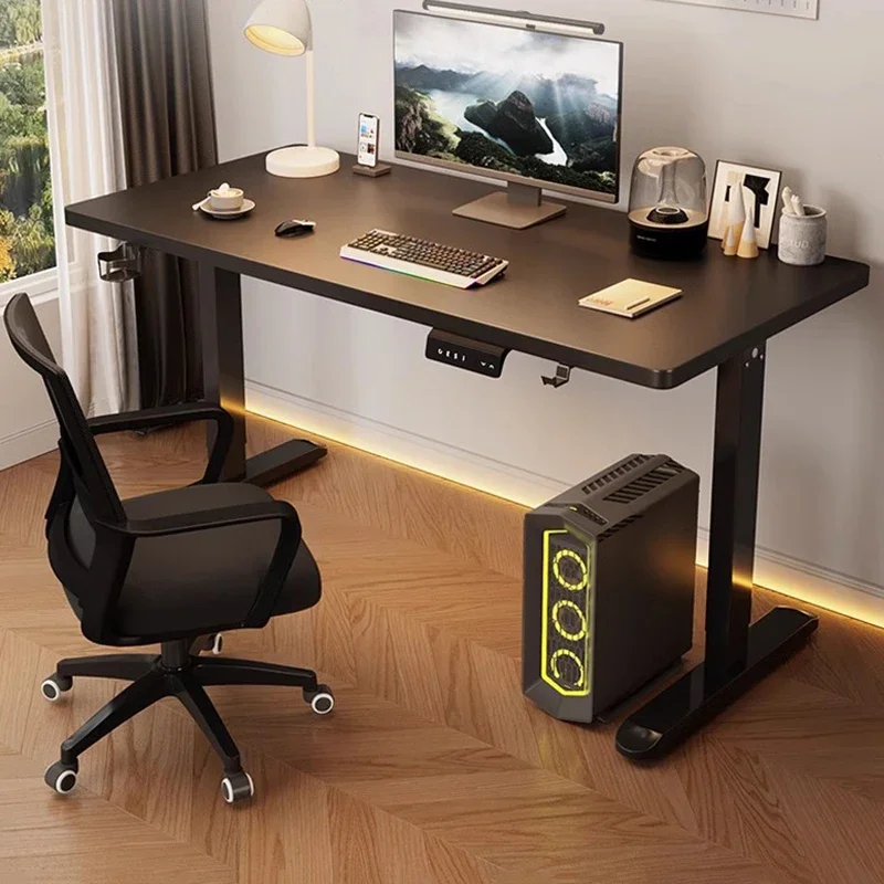

Monitor Drawers Computer Desk Conference Study Standing Executive Funny Desk Modern School Mesa Tavolo Office Work Furniture