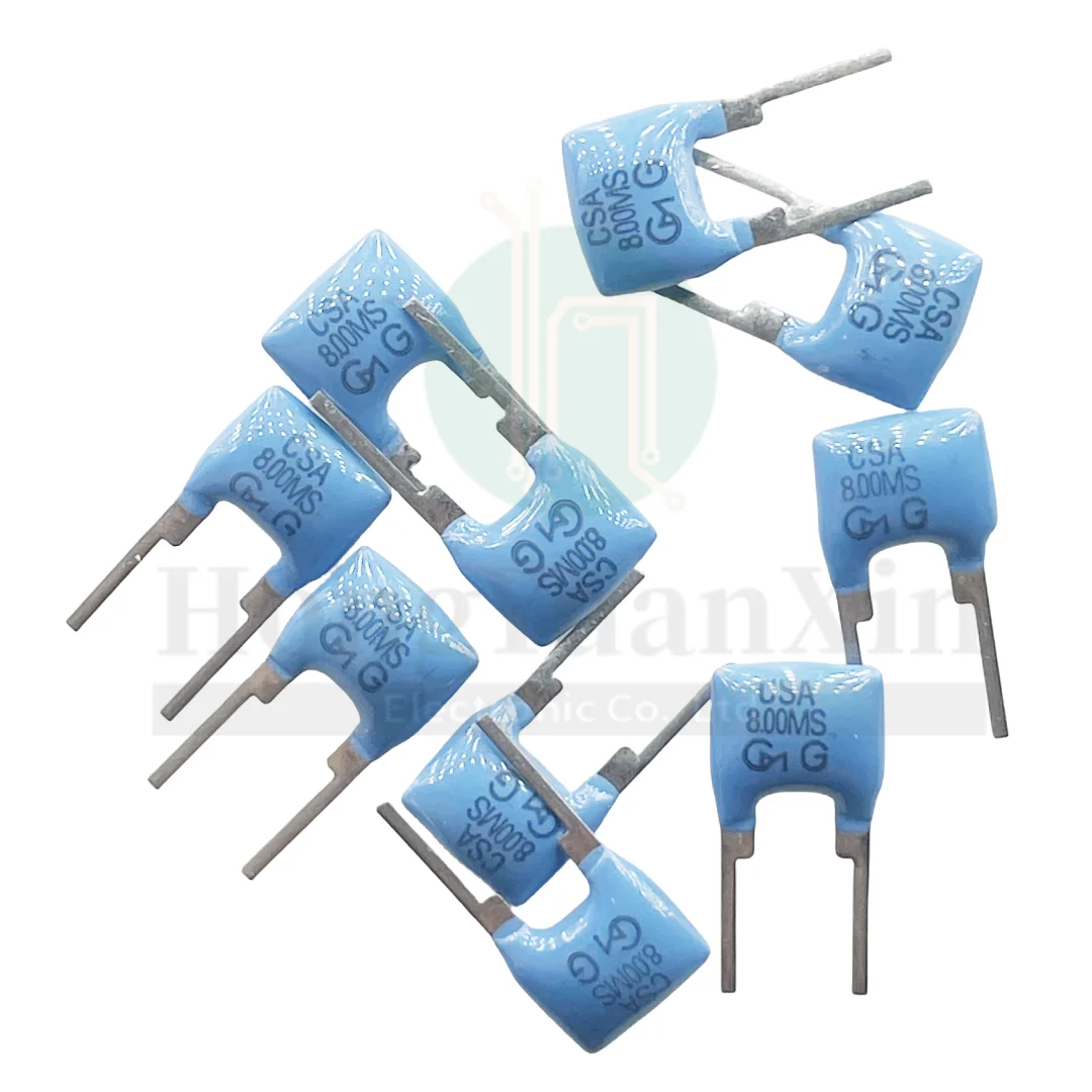 50pcs/ 8M Murata Ceramic Crystal Oscillator CSA8.00MTA 8MHZ 8.00G CSA8.00MS Insert 2-Leg Ceramic Crystal Oscillator