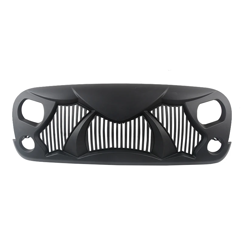 

Maiker Off Road 4x4 Auto Accessories New Style Front Grille Matte Black Grille For Jeep Wrangler JK 07+