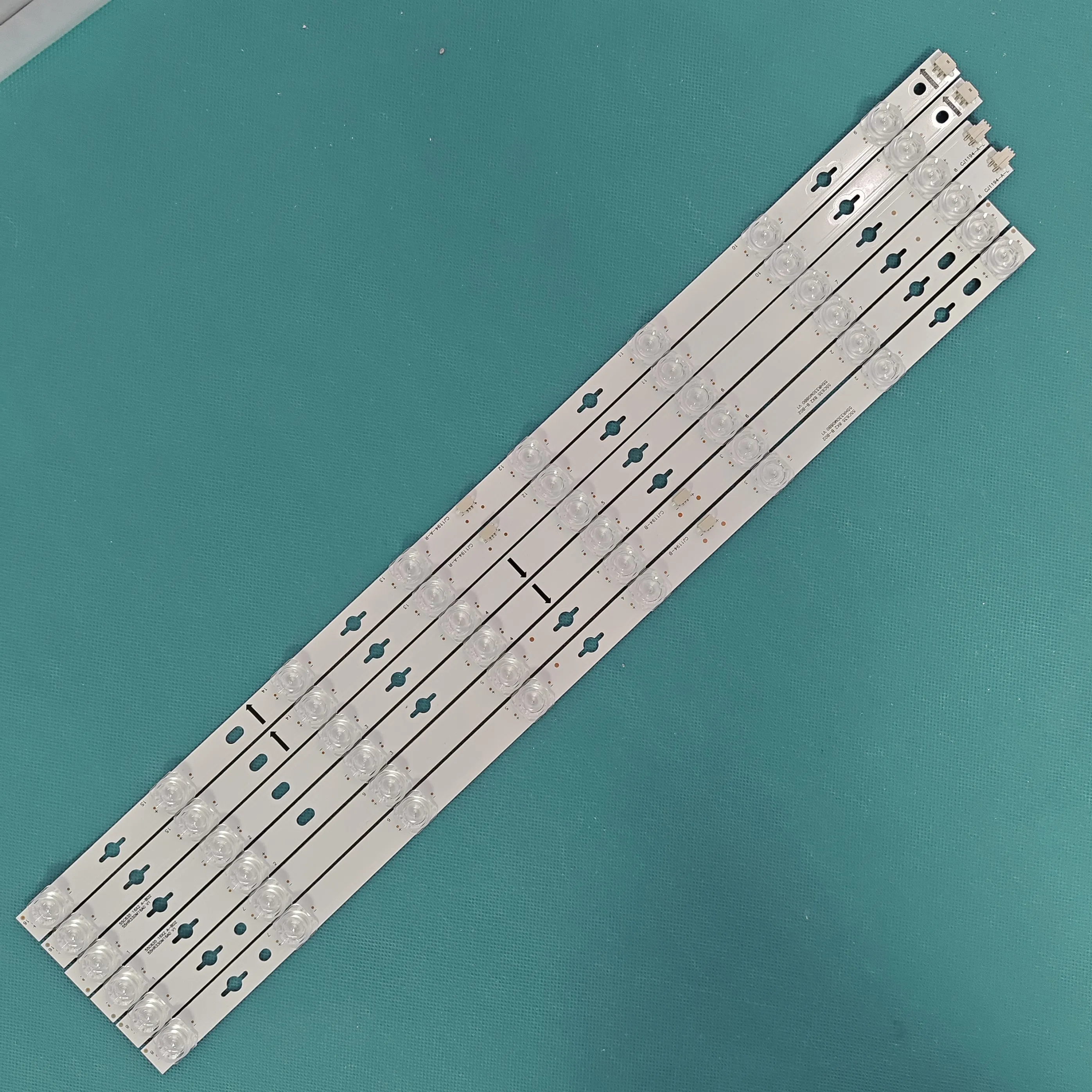 Светодиодная лента 8/16LED для TCL 55RC630K 55C735 55C635 55C635X1 Max 55S365C PRO 55T8E 55HR330M08B0 V1 55HR330M16A0 V1 8X2 B-B02 16X2 A