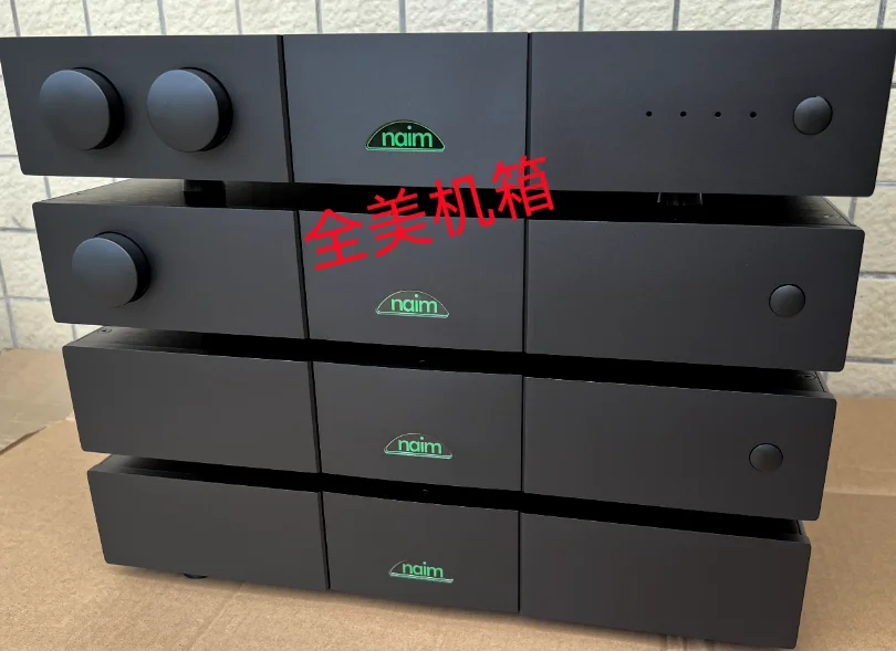 QM طبق الأصل Naim Ming هيكل مضخم فك التشفير الأمامي من الألومنيوم NAP552 (430 * 70 * 258 / 308 م)