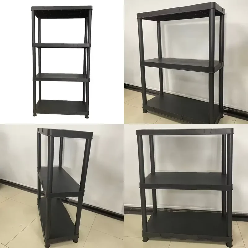 for Black 2 3 4 5 Layer Storage Rack Lightweight Plastic Multi Layer Salon Rack White Plastic Rack Home Kitchen Organizer
