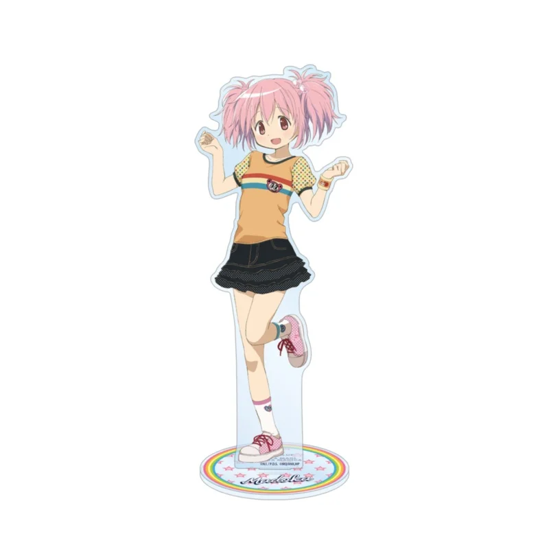 15CM Anime Puella Magi Madoka Magica Acrylic Stand Model Figure Cosplay Figure Standing Model Toy Fans Keychain Desktop Gifts