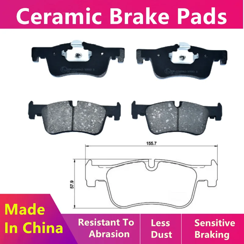 For Bmw F20 F23 F22/116i/118d/218i/220i/118i Front Brake Pads 34116850567 34116858910 / Auto Parts -60042