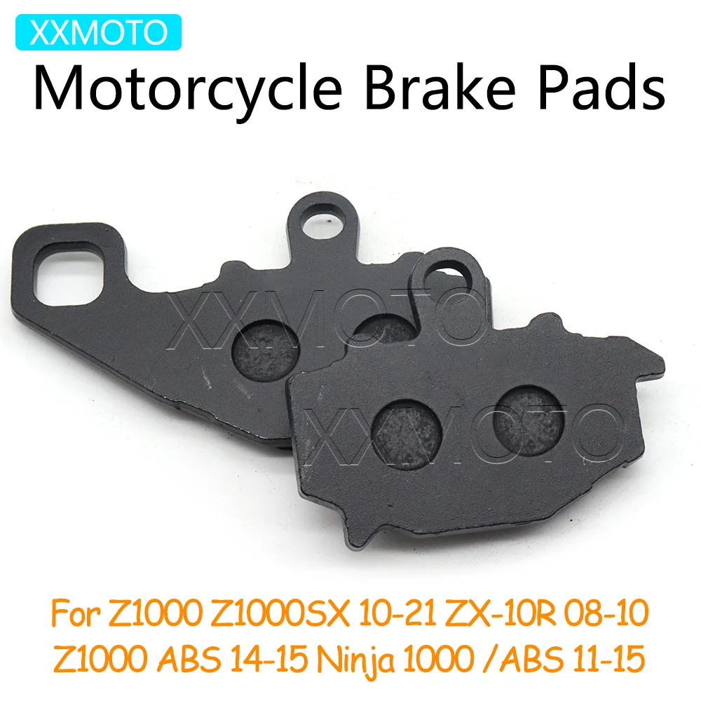 

For Kawasaki ZX10R ZX 10R ZX-10R Z1000SX Ninja 1000 Z1000 ABS Z 1000 SX Motorcycle Rear Brake Pads Z1000SX Accessories