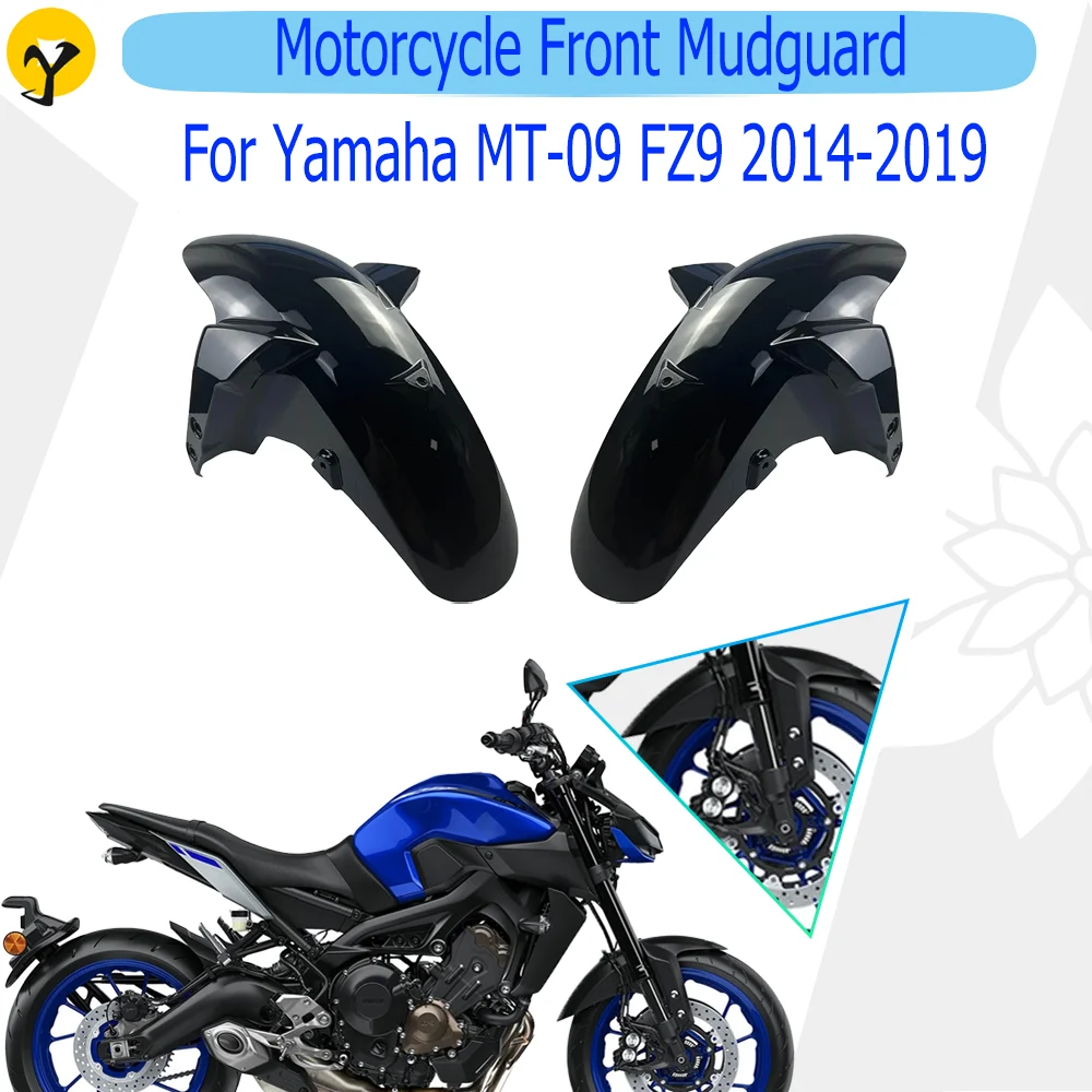 

Motorcycle Front Mudguard For Yamaha MT-09 FZ9 2014 2015 2016 2017 2018 2019 Splash Guard Tyre Protectors Cover Accessories