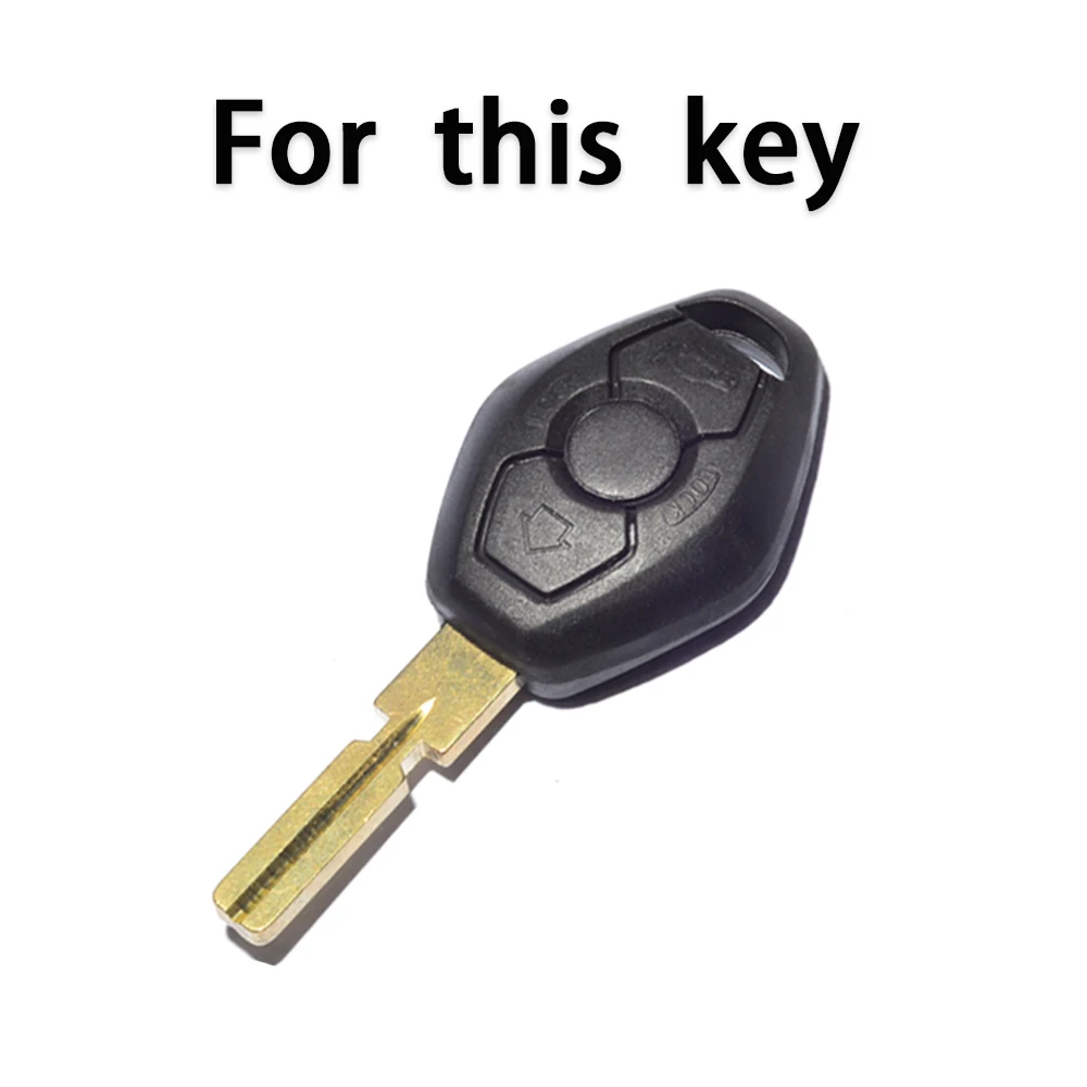 TPU Key Case Car Styling Cover for BMW X3 X5 Z3 Z4 3 5 7 Series E38 E39 E46 E83 Fob Set Protective