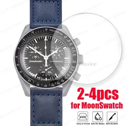 4PCS Screen Protector for Omega for Swatch for MoonSwatch Watch Soft Clear Full Cover TPU Hydrogel Protective Film Not Glass Hot