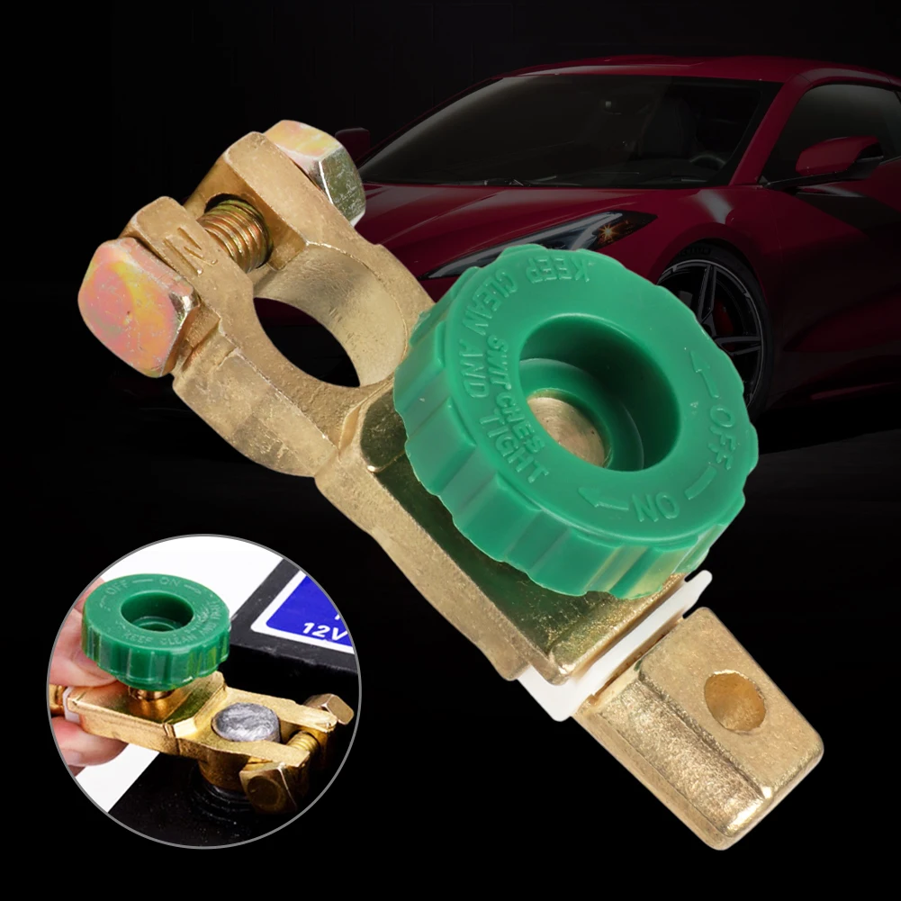 Car Battery Switch Battery Cut-off Switch Protector Battery leak-proof Terminal Car Battery Power-off Switch