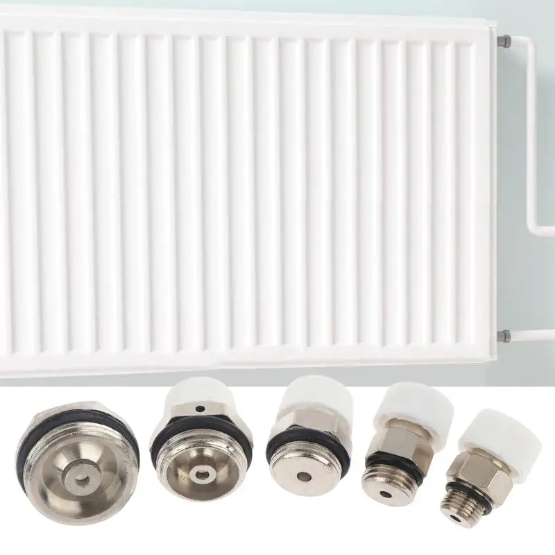 Hot Sale 1Pcs Automatic Heater Bleeder Radiator Bleed Valve For Heating Systems Bleed Valve Radiator Air Release Valve