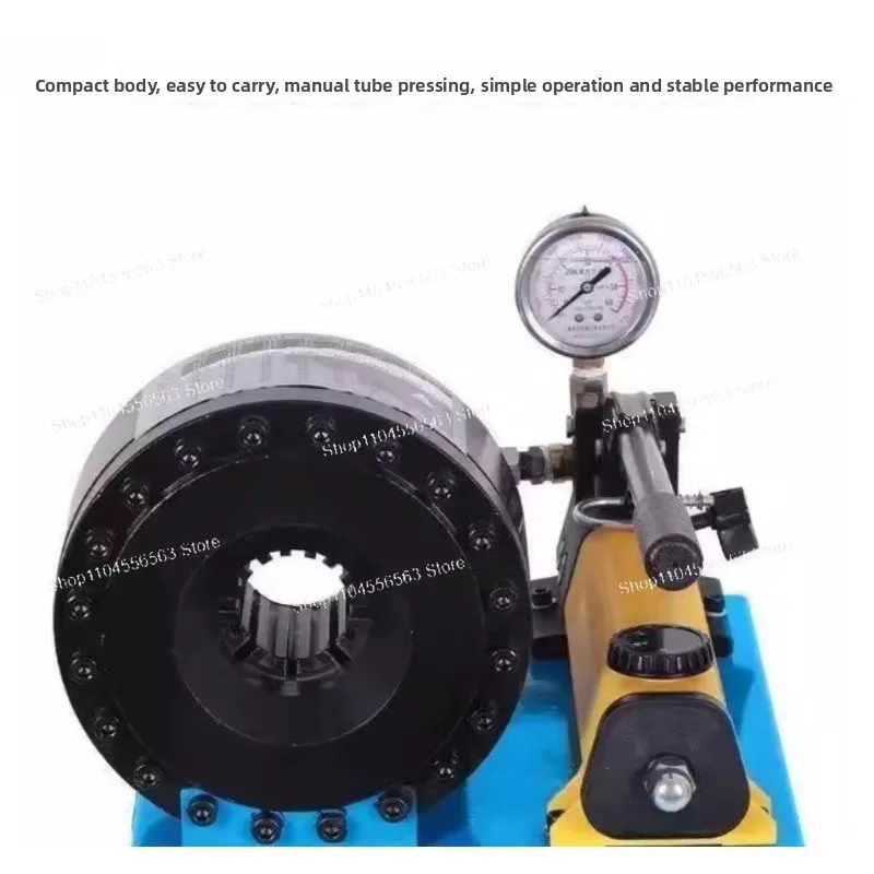 

Manual vehicle-mounted multi-functional portable hydraulic hose crimping machine