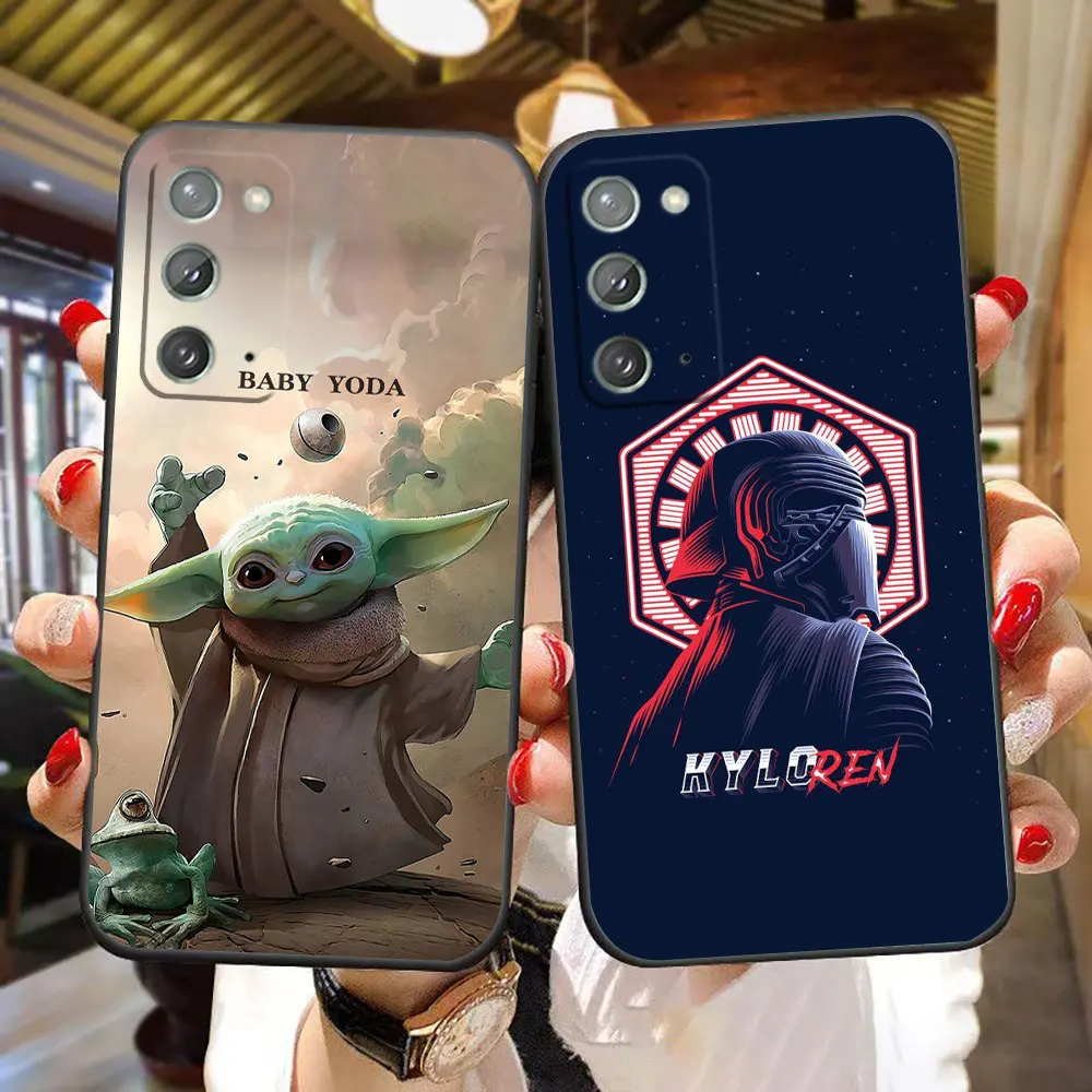 S-Star W-Wars Baby Y-Yoda Phone Case For Samsung Galaxy NOTE 20 10 9 8 ULTRA LITE A14 A11 10 A10S A10E A9 A04 A04E A03 A02S Case