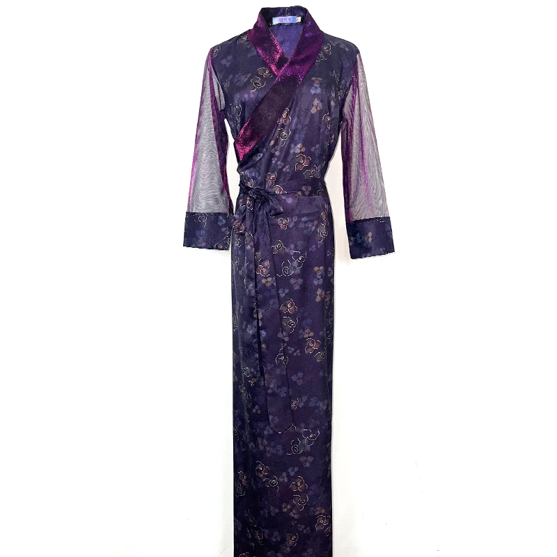 

Summer Women's Xizang Ethnic Garment Tibet Gauze Sleeve Bola High-Grade Brocade Gown Women Tibetan Dress Guozhuang Vintage Robe