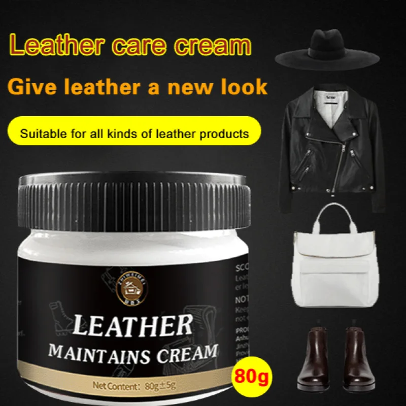 Leather Care Oil Sofa Leather Coat Leather Pants Long Lasting Care Cream Car Seat Polishing Moisturizing Shoe Polish Black