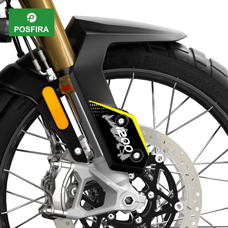 

Наклейки-декали POSFIRA из винила на переднее крыло мотоцикла для Triumph Tiger 1200 Rally Pro/Explorer 2022-2025, аксессуары для брызговиков