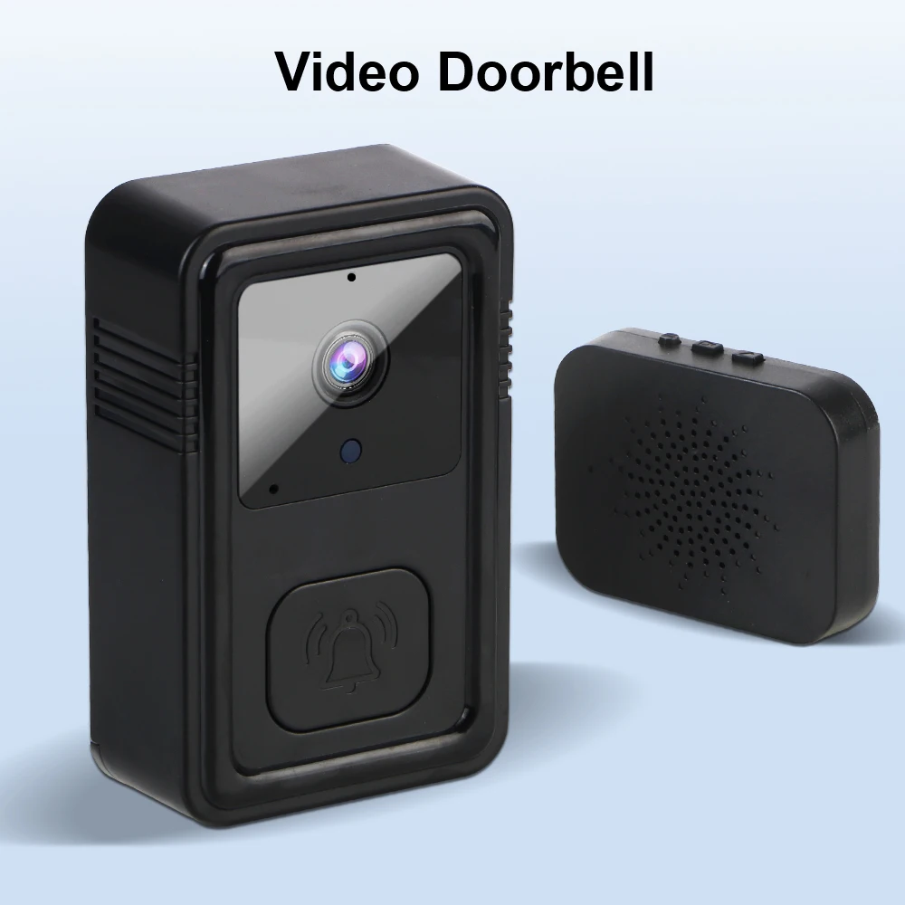 Video Doorbell Intercom Voice Change Two Way Smart Home Security HD Door Bell For Home Night Vision Door Camera Wireless WIFI