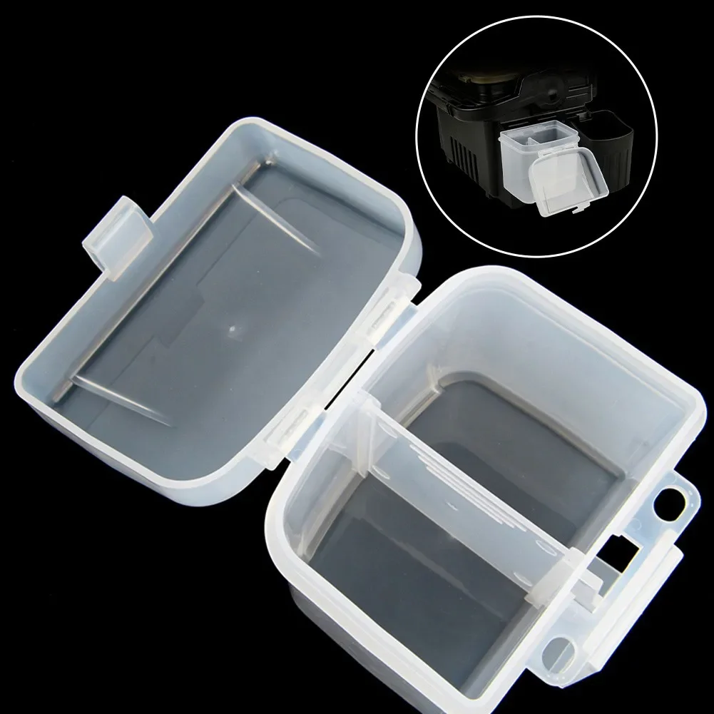 

Fishing Tackle Tool Storage Box PP Transparent Raft Fishing Barrel Parts Vertical Inserted Baits Tackle Case For MEIHO Box