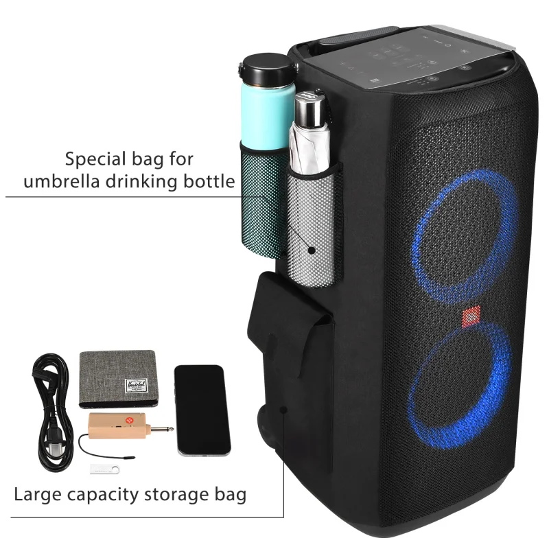 Custodia multifunzione ZOPRORE custodia protettiva antipolvere per borsa Deluxe per altoparlante portatile JBL Partybox 310
