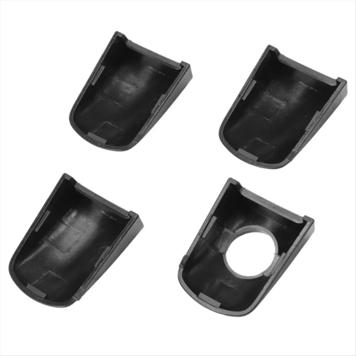 Super Sale 4Pcs Door Handle End Cover Cap Trim Set Front Rear 9101GG 9101JS 9101JR 9101GE for Citroen Berlingo C3 Picasso C4
