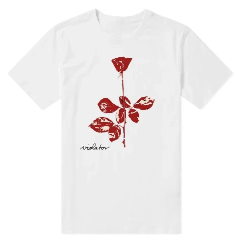 2025 2025 HOT SALE Depeche Mode Rock Short Sleeve Rose Men's T-shirts Punk American Hip Hop Cotton T-shirts High Quality T-shirts - Aliexpress Deal
