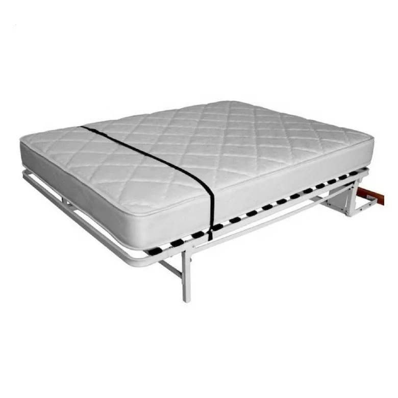 

Platzsparendes, platzsparendes Queen-Wandbett-Hardware-Kit mit Schreibtisch-Bücherregal