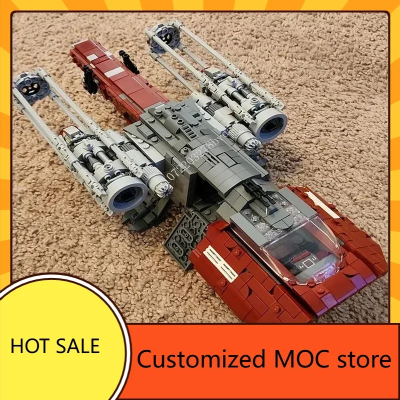 Space Battle Series MOC Starship Class Breon Dayvan Puzzels DIYAssembly Ruimteschip Speelgoed Verjaardag Kinderen Kerstcadeaus voor leeftijden