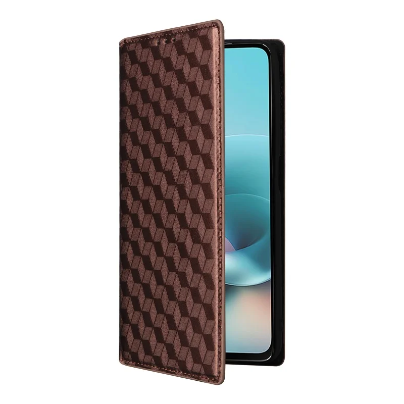For Motorola Moto G67 Power Wallet Case Self-adhesive Flip PU Leather Phone Case For Moto G57/G57 Power Magnetic Business Case
