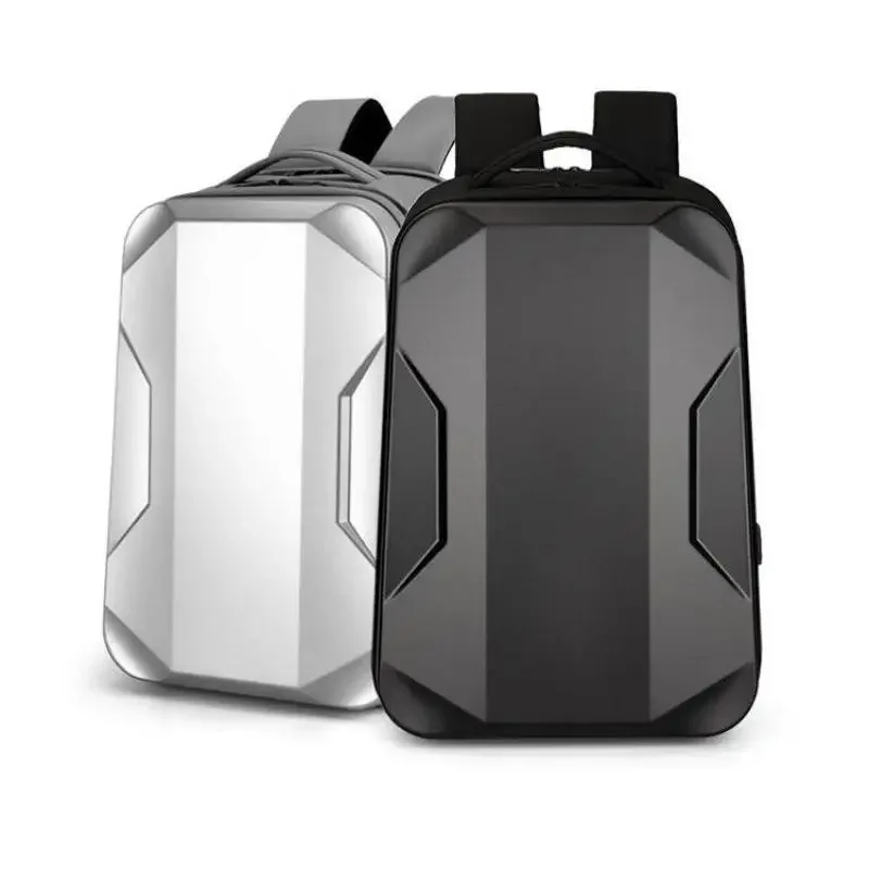 Men\'s Casual Technology Backpack Trendy Hard Shell Computer Bag 17.3 Inch Large Capacity E-sports Multifunctional Computer Bag