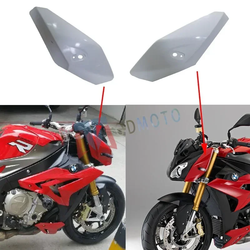 

For BMW S1000R 2015-2017 Unpainted Head Front Upper Nose Left and Right Cover ABS Injection Fairing Motorcycle Accessories