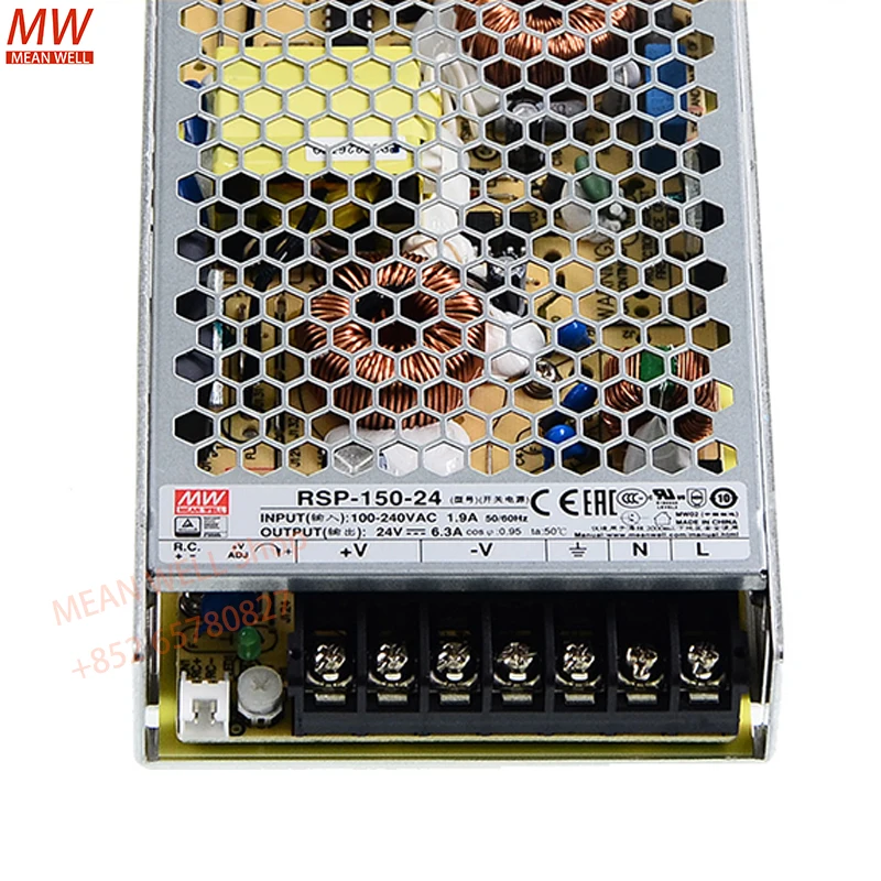 MEAN WELL 150W Single Output with PFC Function RSP-150-5 RSP-150-7.5 RSP-150-12 RSP-150-13.5 RSP-150-15 RSP-150-24 RSP-150-48