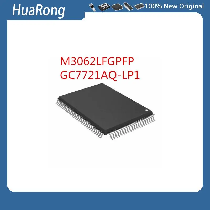 5PCS/LOT      M3062LFGPFP     M3062      GC7721AQ-LP1    FS9721-LP1        QFP100