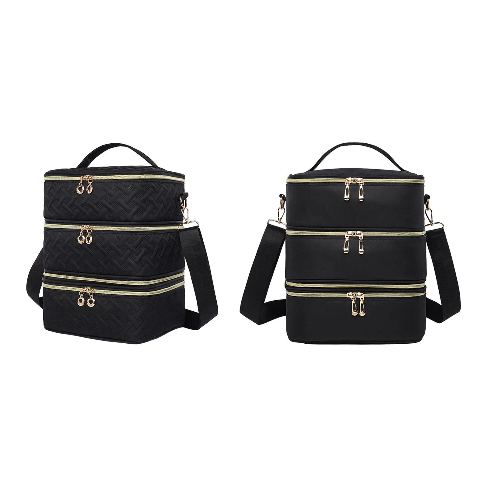 

Nail Polish Carrying Case Cosmetic Bag for Women for Nail Lamp Nail Art Tool