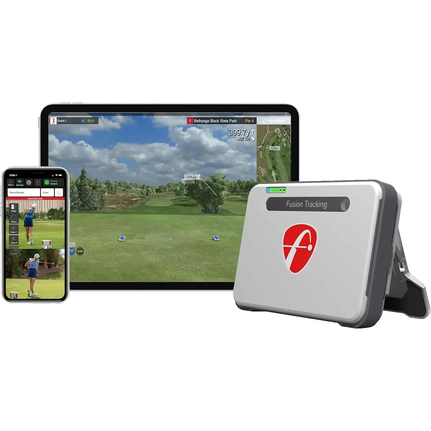 

FAST SHIPPING SALES Flight Scope Mevo+ Golf Simulator Launch Monitor Fast Shipping